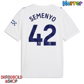 Manchester City Antoine Semenyo #42 Tredje trøje 2026-27 Kort ærmer